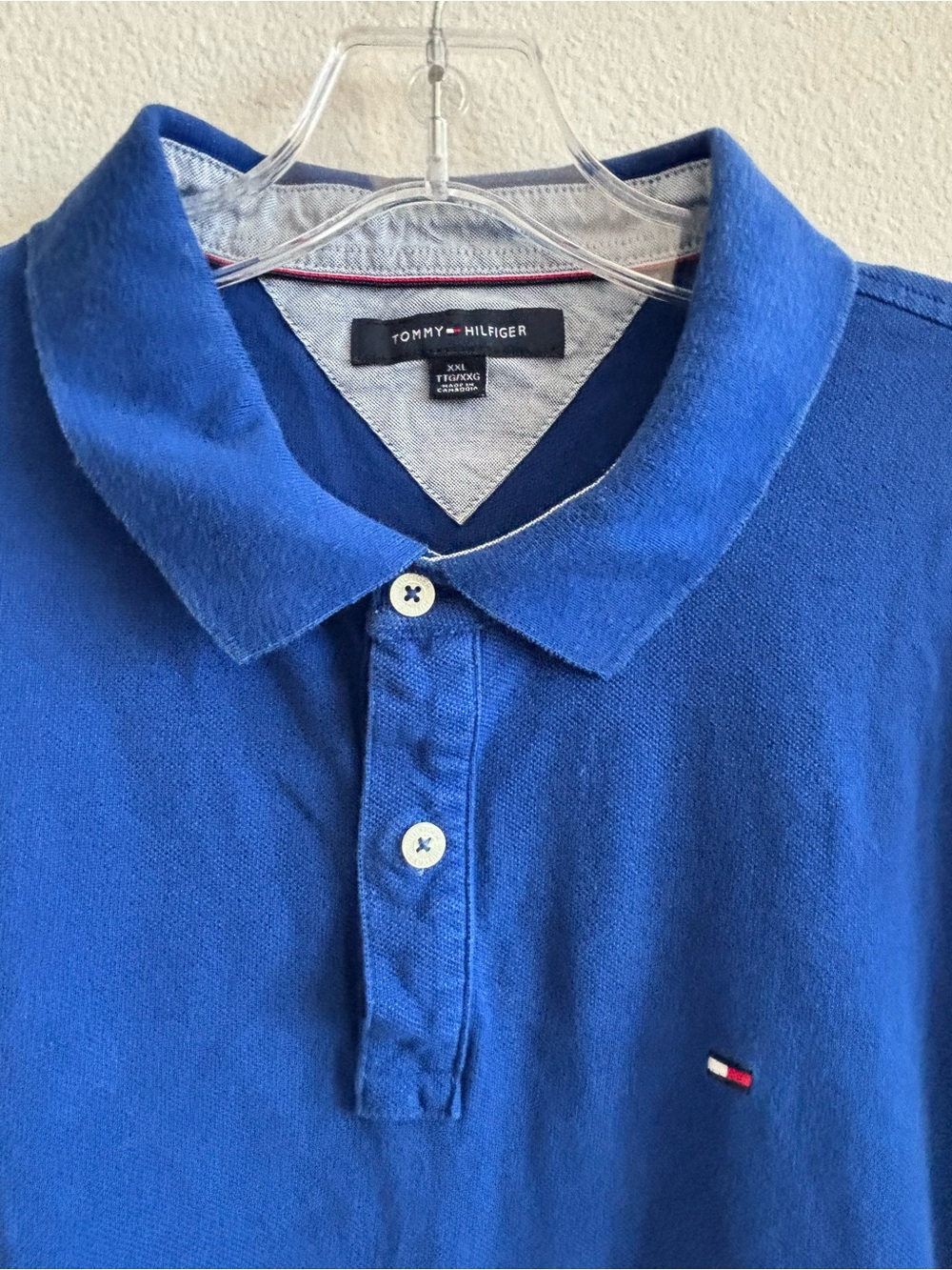 Tommy Hilfiger Royal Blue Men's Polo Shirt